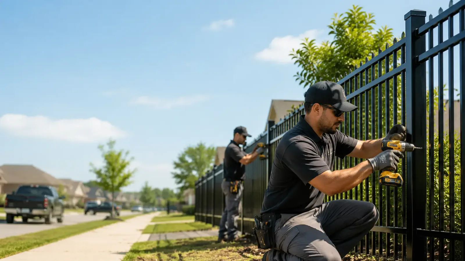 Metal Fence Installation in Lowry, VA